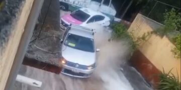 Cascada por megafuga en Álvaro Obregón, CDMX, afecta a 9 viviendas