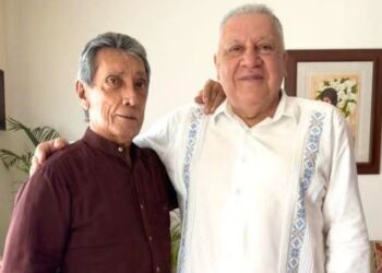 Foto ente Mario Villanueva y Rafael Marín genera polémica; ¿tendrá tintes políticos ?