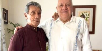 Foto ente Mario Villanueva y Rafael Marín genera polémica; ¿tendrá tintes políticos ?
