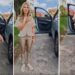 Accidente de Ana Miriam Ferráez desata críticas por intento de arreglo inmediato