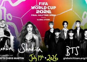 Shakira, BTS y Madonna encabezarán show del Mundial 2026.