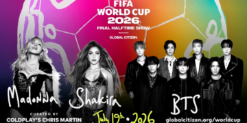 Shakira, BTS y Madonna encabezarán show del Mundial 2026.