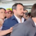 ¡Fuera Morena! Reciben con protestas a Andy López en Chihuahua (VIDEO).