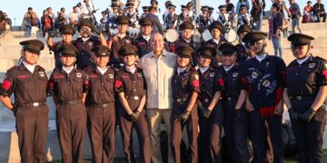 Hidalgo, sede del Concurso Nacional de Bandas de Guerra y Escoltas de Bandera