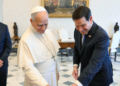 Marco Rubio se reunió con el papa León XIV en el Vaticano.