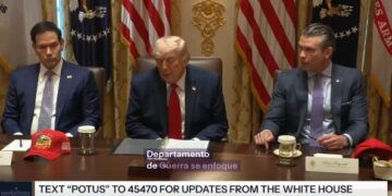 “Vamos a la guerra”: gabinete de Trump endurece postura contra cárteles