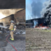 ¡Brutal! Tren embiste pipa con combustible en Querétaro.