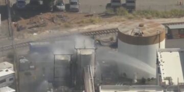 Riesgo de explosión queda neutralizado en planta química de Garden Grove