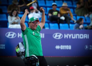 Sebastián García se impone en Shanghái, gana oro en Copa del Mundo de Tiro con Arco