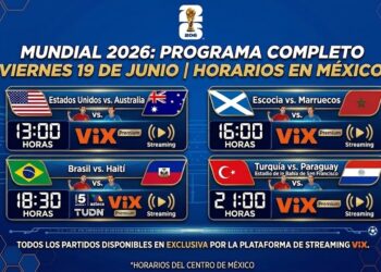 Brasil y Estados Unidos vuelven a escena en la jornada del 19 de junio