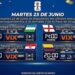 Mundial 2026: Horarios y dónde ver los partidos del 23 de junio