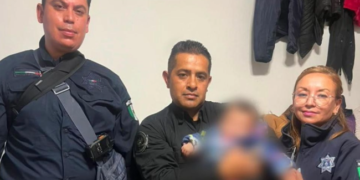 Abandonan a bebé en campamento de personas sin hogar (VIDEO).