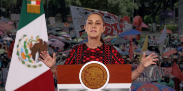 Sheinbaum descarta riesgos en el Mundial ante protestas.