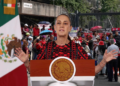 Sheinbaum descarta riesgos en el Mundial ante protestas.