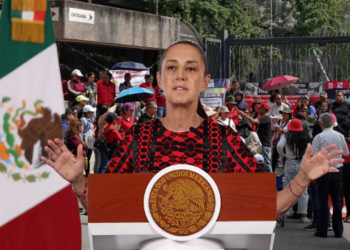 Sheinbaum descarta riesgos en el Mundial ante protestas.