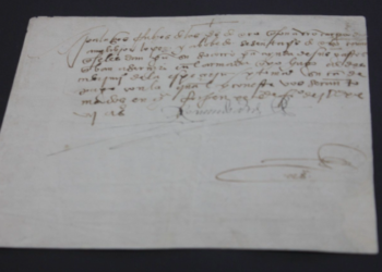 Recuperan en EU documento firmado por Hernán Cortés.
