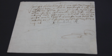 Recuperan en EU documento firmado por Hernán Cortés.