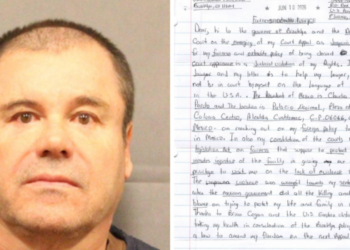 El Chapo envía nueva carta y solicita intervención de Sheinbaum.