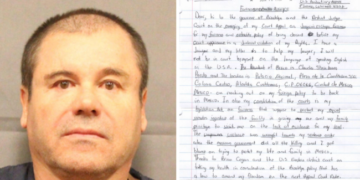El Chapo envía nueva carta y solicita intervención de Sheinbaum.