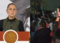Sheinbaum exhorta a la afición mexicana a respetar a Ecuador.