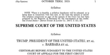 ¡Trump pierde! Suprema Corte protege la ciudadanía por nacimiento.