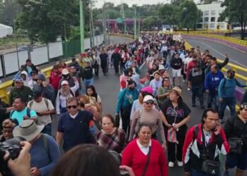 CNTE lleva su protesta al Mundial y reclama promesas incumplidas sobre pensiones