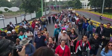 CNTE lleva su protesta al Mundial y reclama promesas incumplidas sobre pensiones