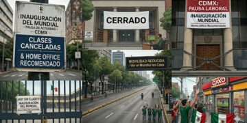 Ante caos vial por inauguración del Mundial, autoridades optan por vaciar escuelas y oficinas