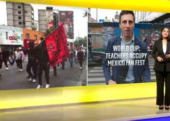 CNTE opaca arranque del Mundial y acapara atención internacional