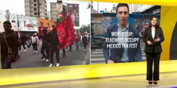 CNTE opaca arranque del Mundial y acapara atención internacional