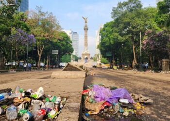 40 toneladas de basura: el costo ambiental por triunfo del Tri