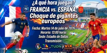 Francia vs. España: Horario y dónde ver la primera Semifinal del Mundial