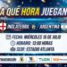 Argentina e Inglaterra chocan en Atlanta por el último boleto a la Final