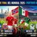 Partidos del 5 de julio de los Octavos de Final del Mundial 2026