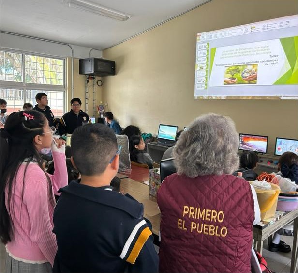 Promueve IHE la educación ambiental con "bombas de vida"
