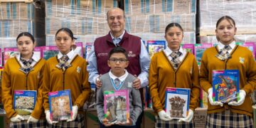 Natividad Castrejón arranca distribución de más de 3.7 millones de Libros de Texto Gratuitos en Hidalgo