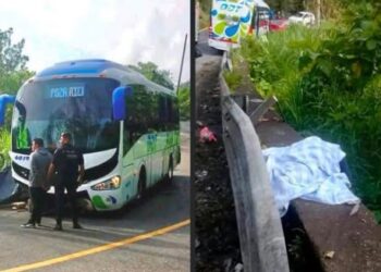 Falla mecánica en autobús ODT deja un bebé muerto y 15 heridos en la México-Tuxpan