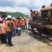 Estudiantes de Ingeniería Civil fortalecen su formación en obra carretera