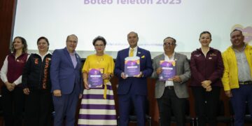 Encabeza Natividad Castrejón el arranque de la Campaña Boteo Teletón 2026 en la SEPH