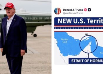 Trump reclama el estrecho de Ormuz como territorio de EU.