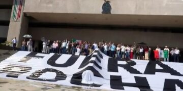 Crece el rechazo a Rocha Moya en Sinaloa, exigen su salida definitiva.