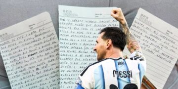 ¡Adiós! Lionel Messi anuncia su retiro de la Selección Argentina.