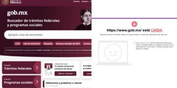 Se caen páginas del Gobierno de México por más de una hora.