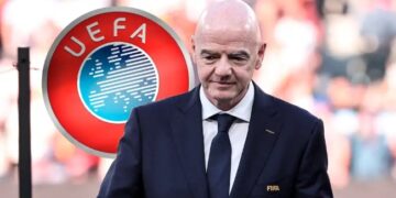UEFA prepara denuncia contra Infantino, presidente de la FIFA.