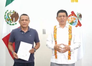 Salomón Jara nombra a Francisco Vásquez para encabezar temporalmente Juchitán.