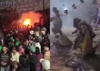 Explosión de pirotecnia en Ixtapaluca deja 18 personas heridas.