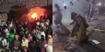 Explosión de pirotecnia en Ixtapaluca deja 18 personas heridas.