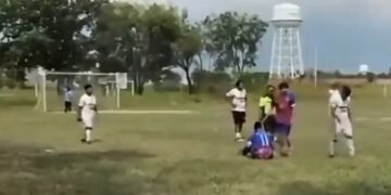Captan ataque armado en partido de futbol llanero en Guanajuato (VIDEO).