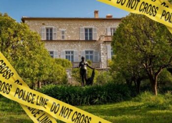Ladrones asaltan museo de Renoir y escapan con dos pinturas.