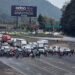 Bloqueo paraliza la México-Toluca por disputa territorial